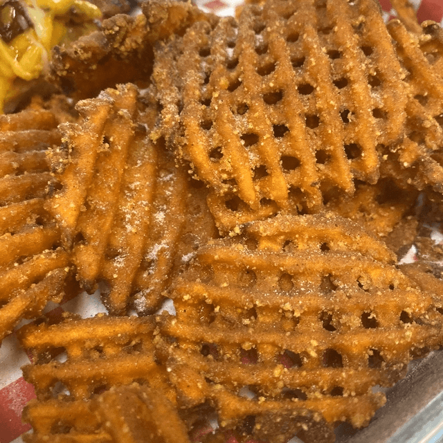 Sweet Potato Waffle Fries.
