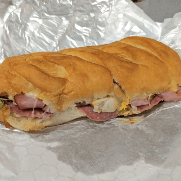 Hottie Salami Sandwich (Menehune)