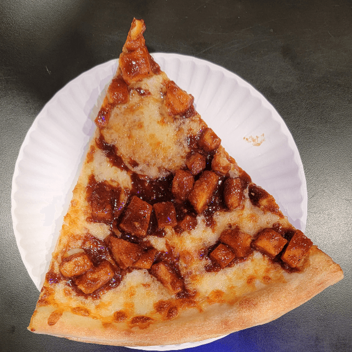 BBQ Chicken Pizza Slice