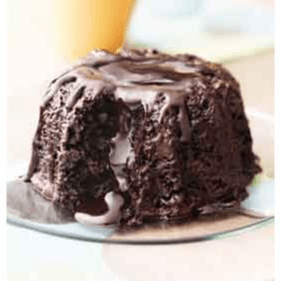 Individual Molten Chocolate Cake