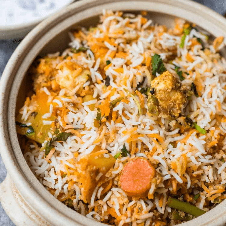 Hyderabadi Veg Dum Biryani