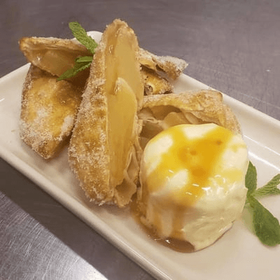 Apple Pie Egg Rolls.