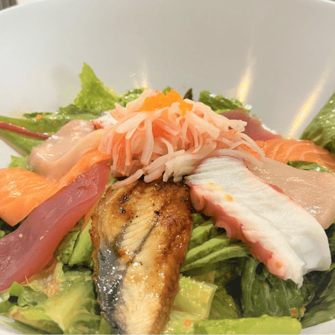 House Sashimi Salad.
