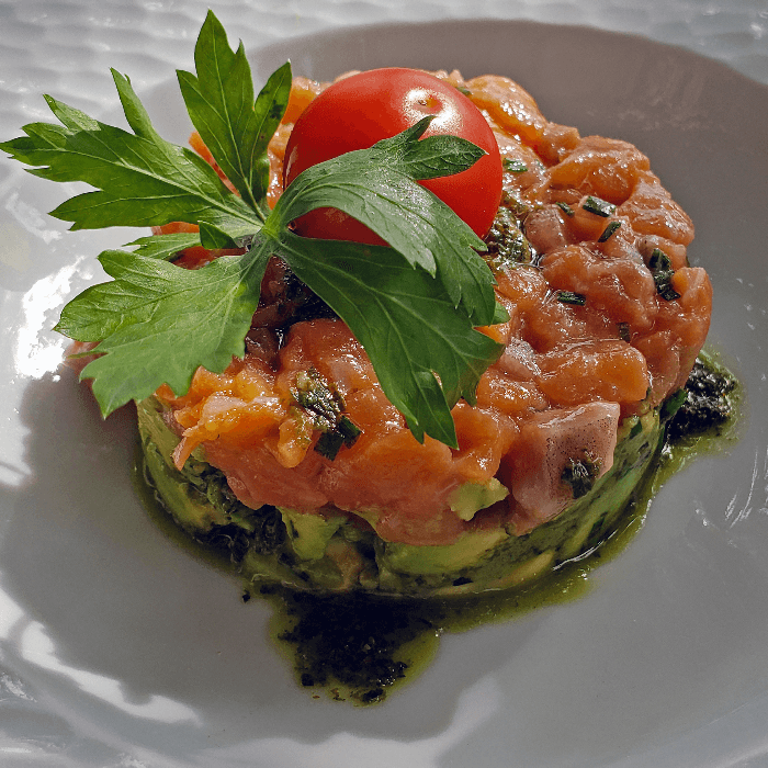 Salmon Tartar.