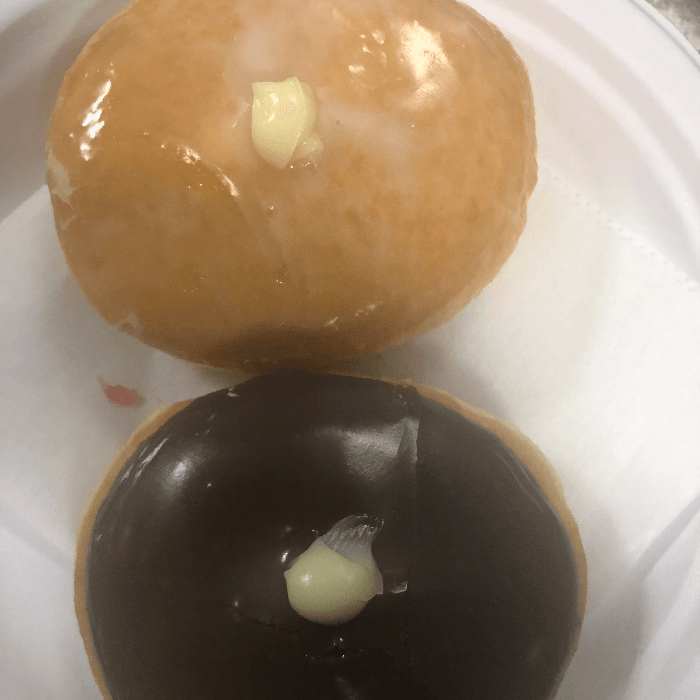 Bavarian Cream filled Donut