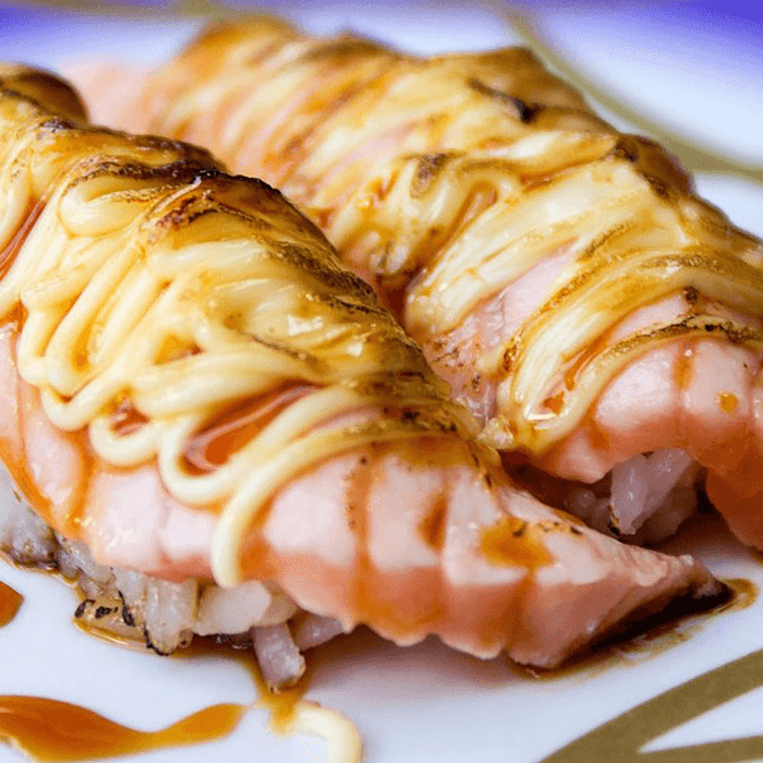 Seared Salmon Nigiri