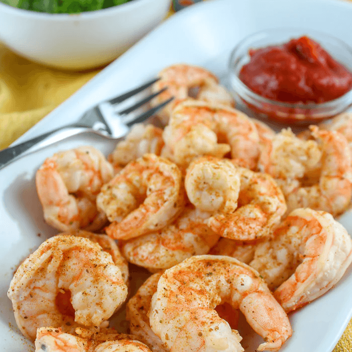 Steamed Shrimp