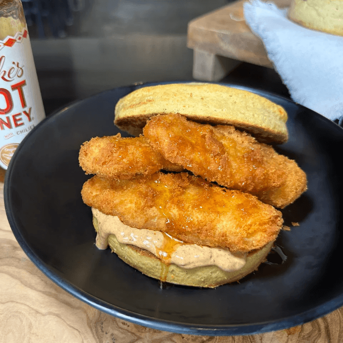 Hot Honey Chicken Biscuit