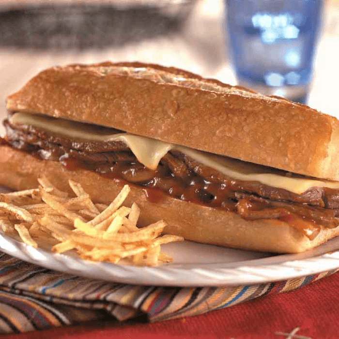 BBQ Steak Hoagie (Half 8")