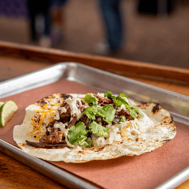 Brisket Taco