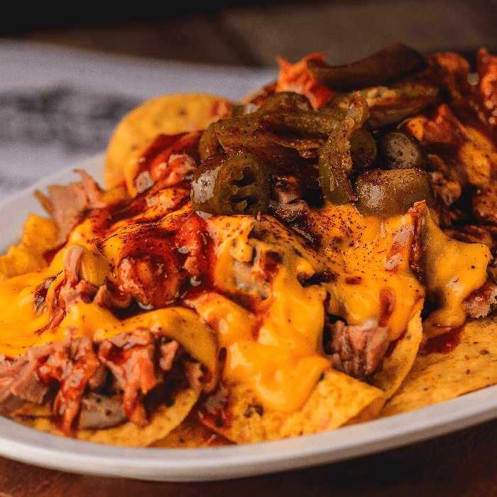 Pork Nachos.