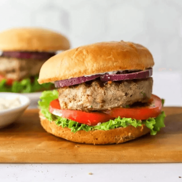 Turkey Burger Sandwich