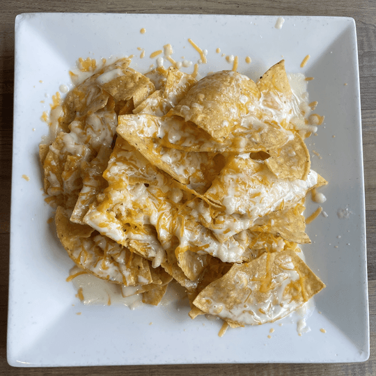 Cheese Nachos.