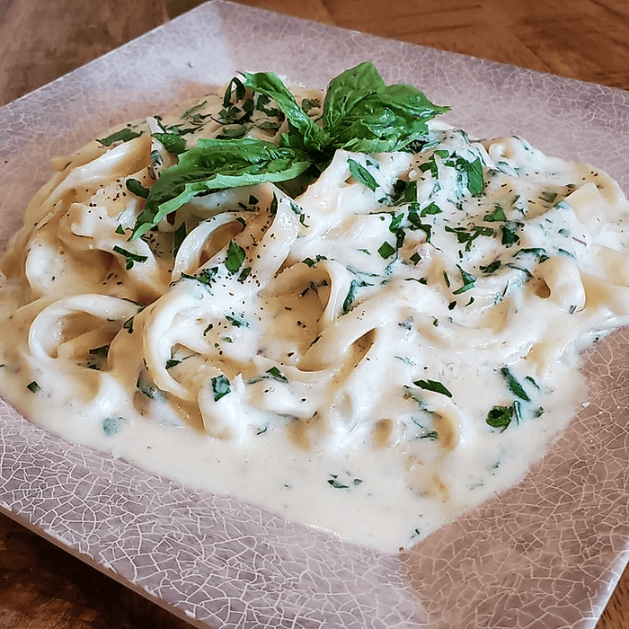 Fettuccine Alfredo.