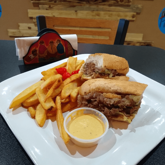 Philly Cheesesteak: A Peruvian Sandwich Favorite