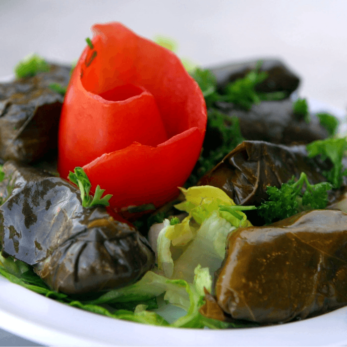 Grape Leaves.