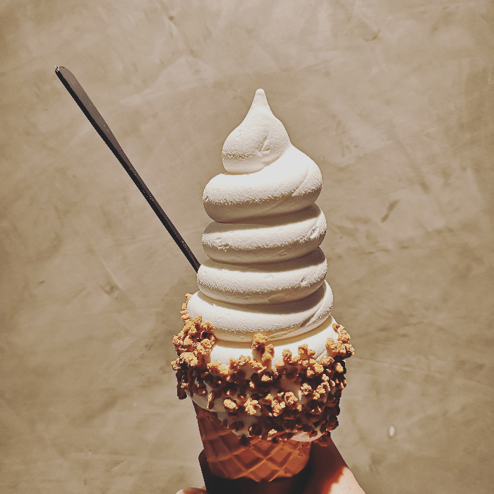 Vanilla Macaroon Ice Cream