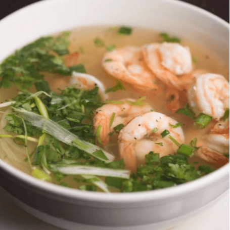 Pho Tom Shrimp.