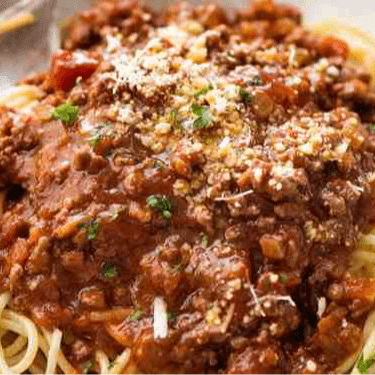 Gluten Free Spaghetti Bolognese