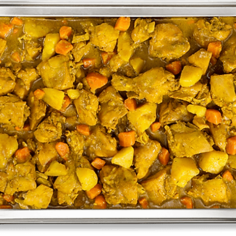 PAN OF CURRY CHICKEN
