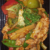 Spicy Garlic Chicken.