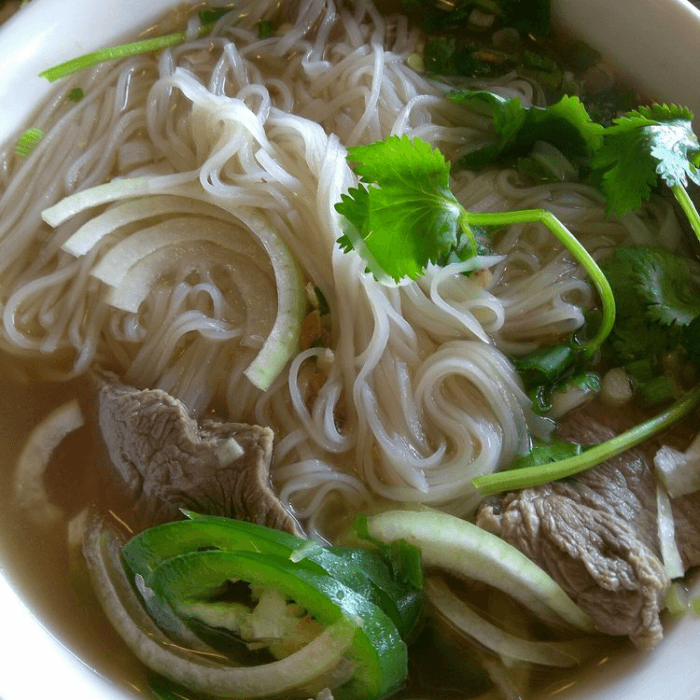 Vietnamese Style Noodle Soup.