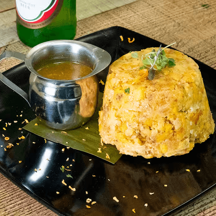 Mofongo De Plátano Verde Y Yuca