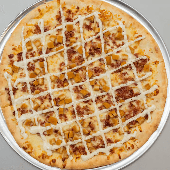 Chicken Bacon Ranch Pizza