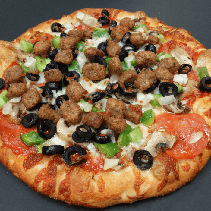 Combination Special Pizza.