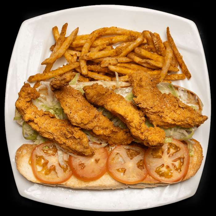 Fried or Blackened Catfish Poboy