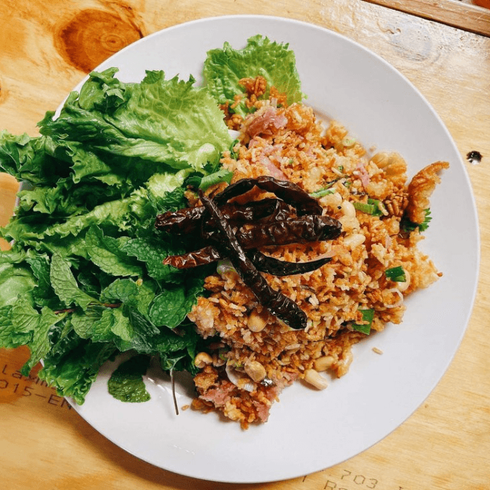 Crunchy Fried Rice / Naam Khao.