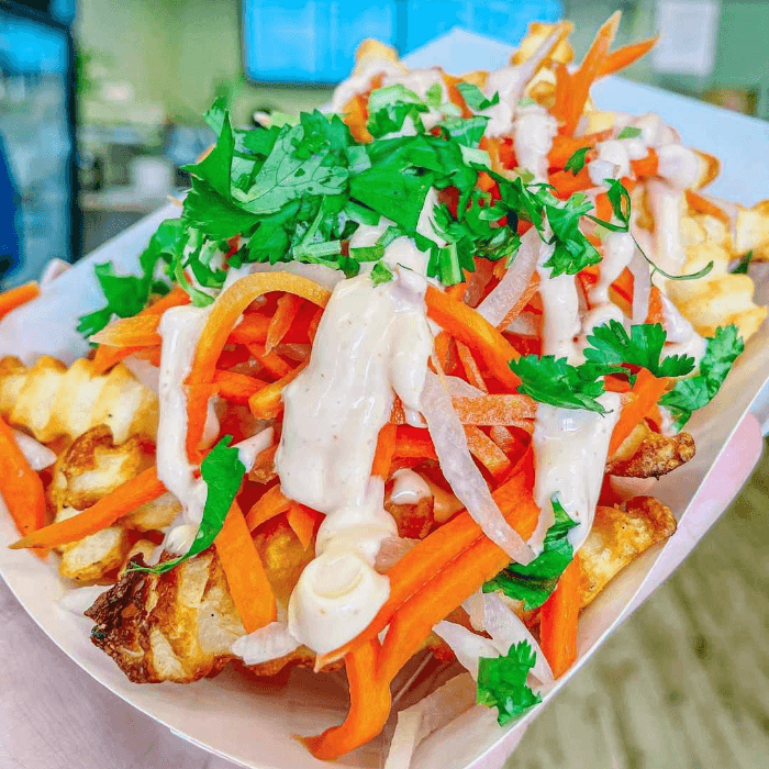 Banh Mi Fries (Gluten Free).