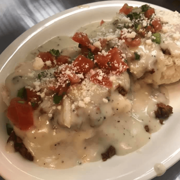 Tex Mex Biscuit & Gravy