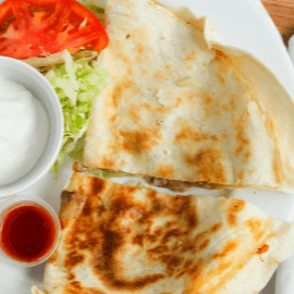 Delicious Quesadilla Creations at Our Mexican Eatery