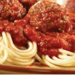 Single Entree - Spaghetti & Meatballs 