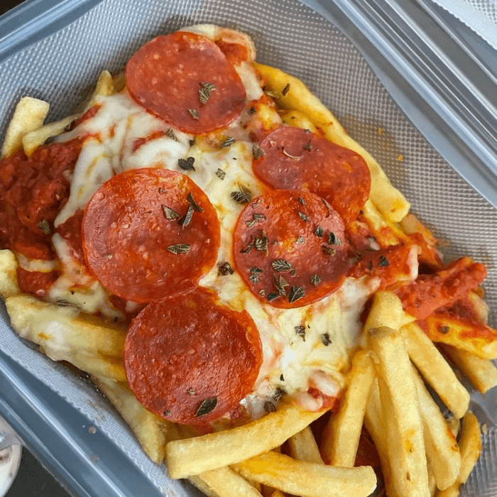 Pepperoni Pizza Fries