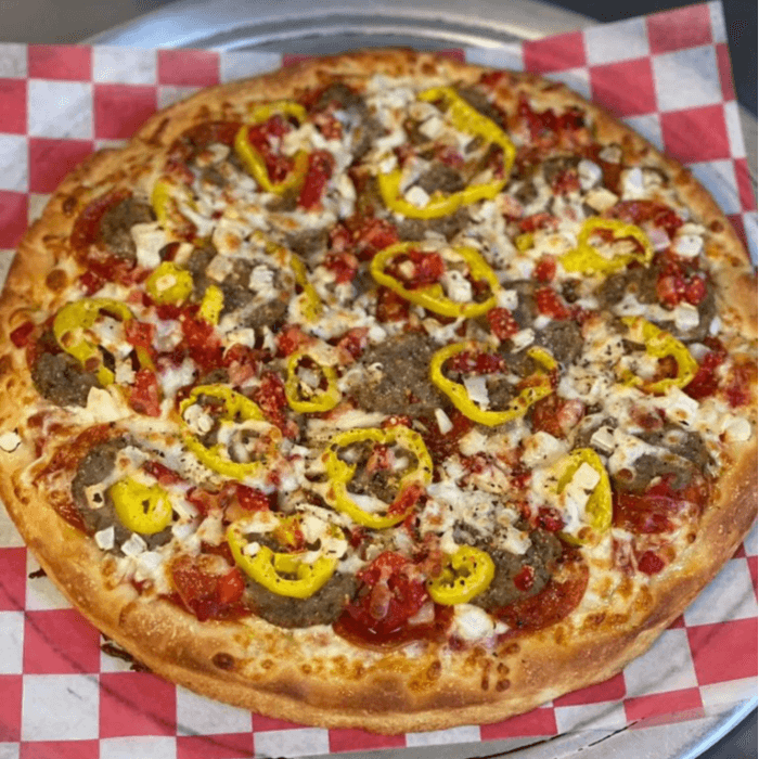 M & D's Nitemare Pizza - X-Large (18 Slices).