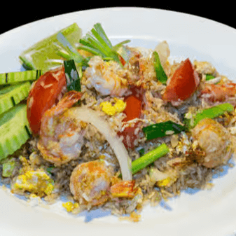 Khao Pad (Thai Fried Rice) 