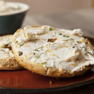 Bagel with Jalapeño Cream Cheese