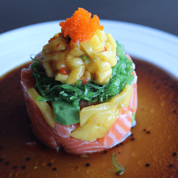 Salmon Mango Tartare