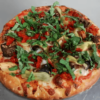 Mediterranean Pizza.