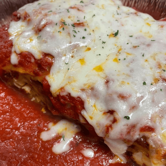 Baked Lasagna.