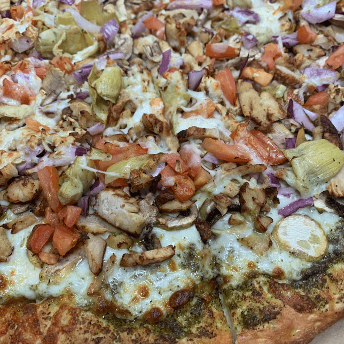 Founder's Special Pizza.