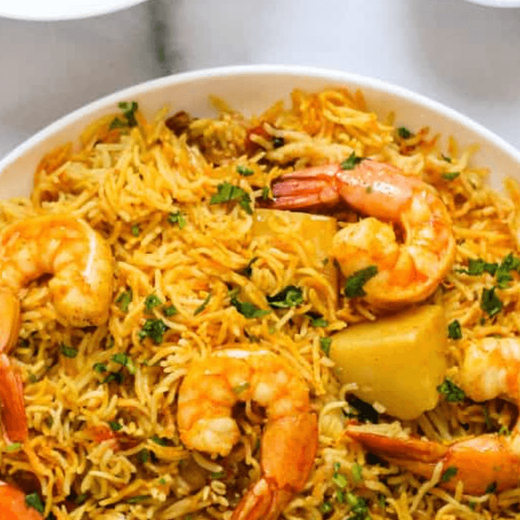 Shrimp Biryani