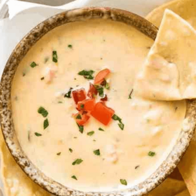 Small Queso Dip Queso Dip Small. Tex-Mex Style, Served w/ Pickled Jalapeno, Pico de Gallo & Chips & Salsa.