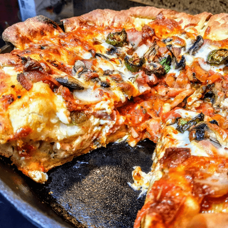 Deep Dish Capricciosa Pizza (8" Small)