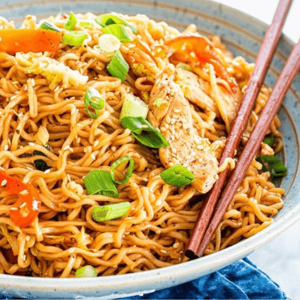 Chicken Garlic Noodles
