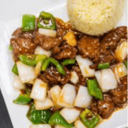 Pepper Steak & Onions.