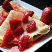 Simply Strawberry Crepe