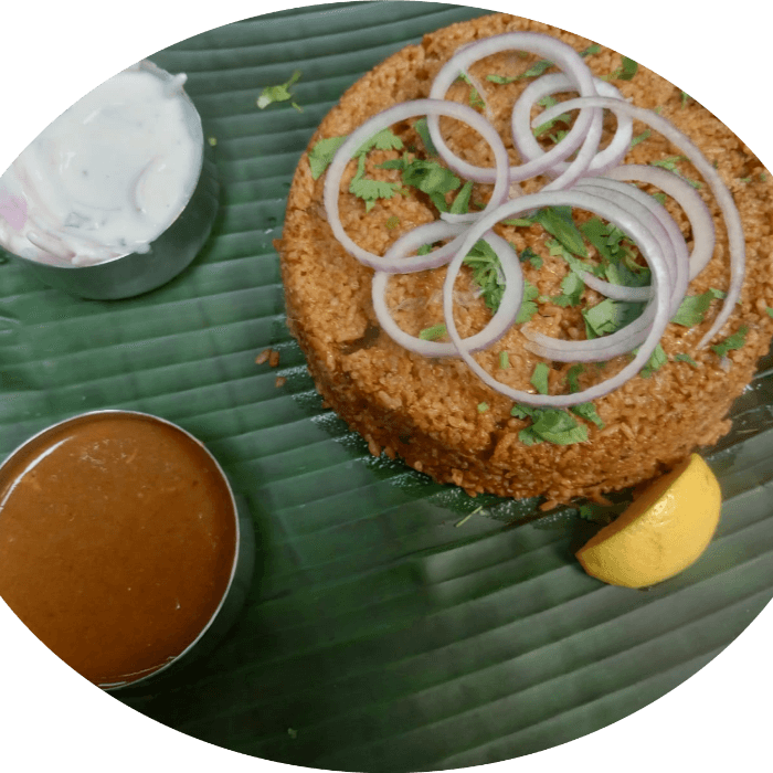 Ambur Chicken Biryani.